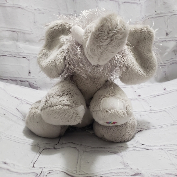 Ganz Webkinz Elephant Plush 10-inch Stuffed Animal Fuzzy No Code Tag - Picture 3 of 10